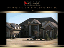 Tablet Screenshot of cardinalcustomenterprises.com